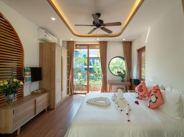 Апартаменты An Bang Sunset House Экстерьер фото